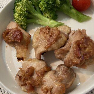 鶏もも肉の梅みそ焼き